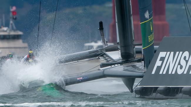 The Australian team is chasing the inaugural SailGP title in France.