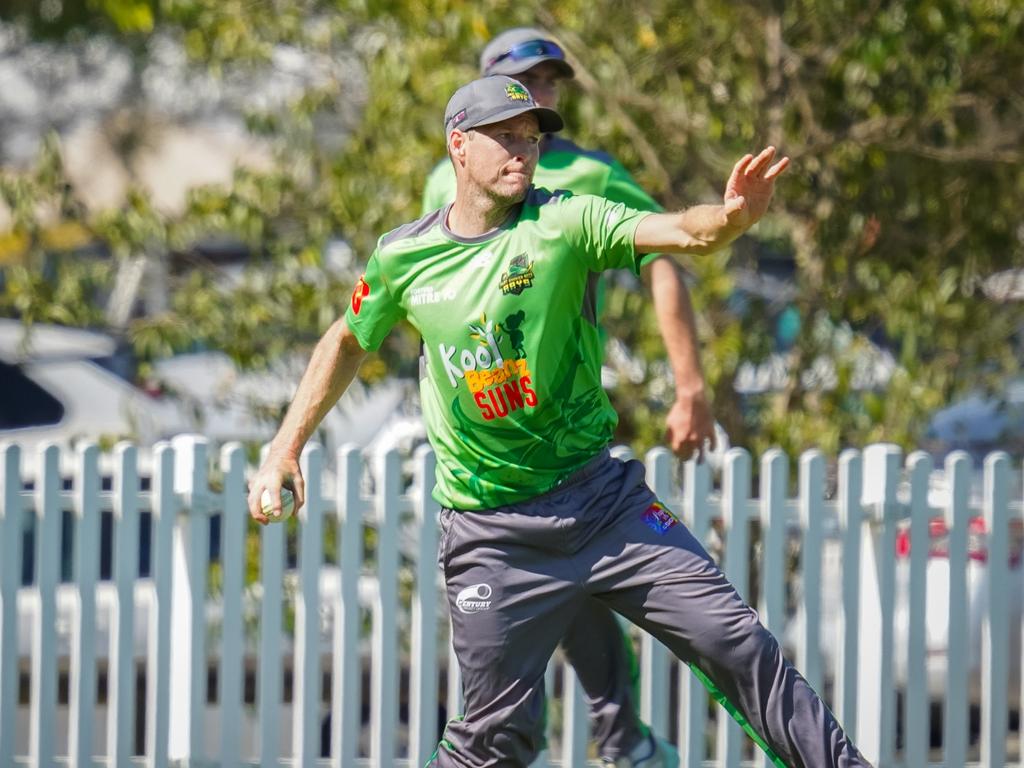 Big Bash great Ben Laughlin in the field for the Rays. Picture: Supplied.