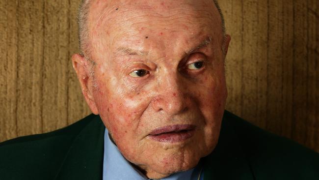 WWII vet Alf Carpenter reckons immigrants should abide by Aussie customs. Picture: Peter Lorimer.