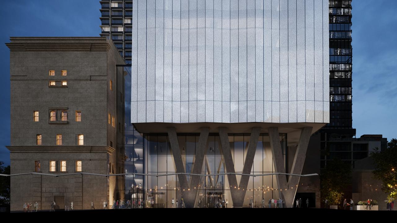 Artist impressions of Keystone Tower, on North Tce. Picture: Walter Brooke