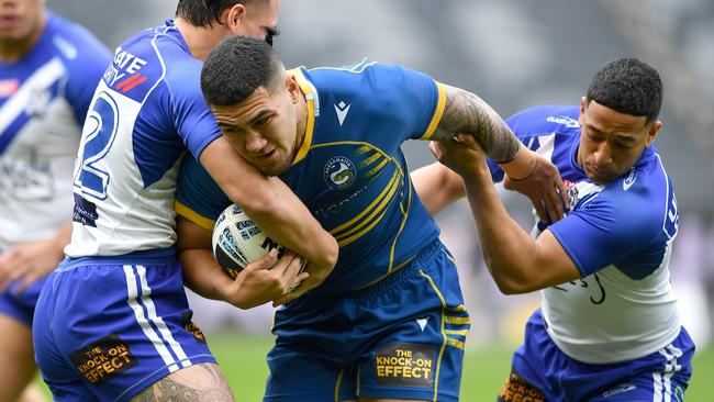 Toni Mataele is one to watch for Parramatta. Picture: NRL Photos