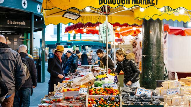 Borough Market in London.