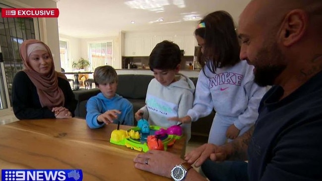Ms Darwish and her husband said the incident had robbed them of growing their family. Picture: 9 News