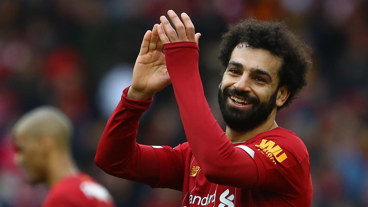 Mohamed Salah opened the scoring for Liverpool.