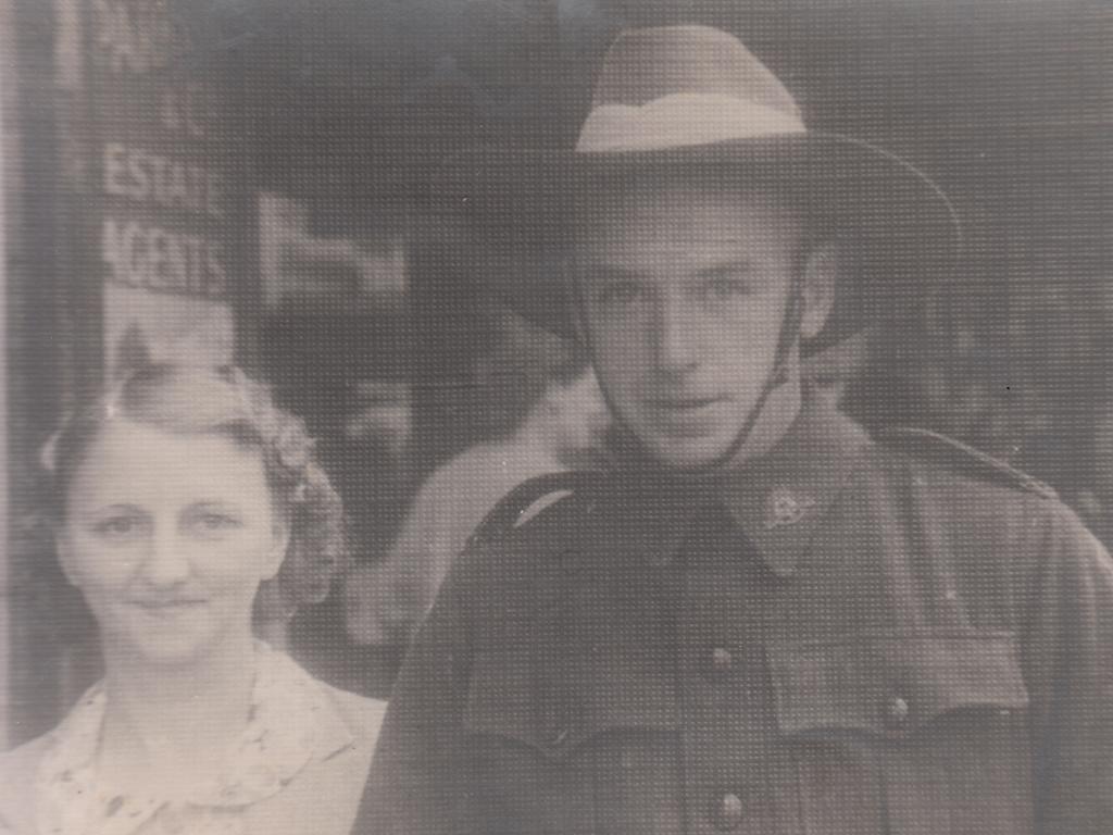 “My parents Lily and Arthur Roberts. Arthur served in New Guinea WWII. He was in the 14th Field Regiment.” Picture Supplied by Sandra Yeo