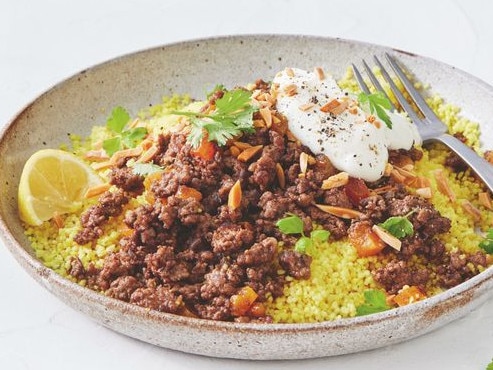 Turkish spiced lamb mince.