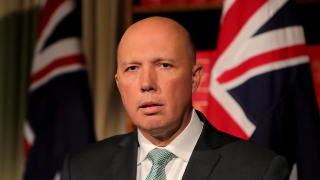 Peter Dutton will face Ali France in the Dickson by-election. Picture: Stuart McEvoy.