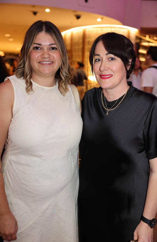 Lilla Berry and Kara Pisconeri at the Screen Forever SPA Awards at The Star Gold Coast for Gold Coast at Large. Picture, Portia Large.