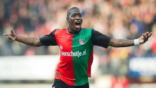 Leroy George is on the verge of signing with Melbourne Victory. Picture: elfvoetbal.nl