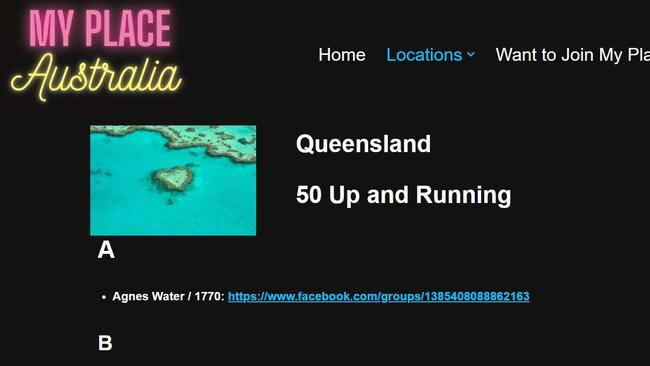 My Place has 50 Facebook group's running across Queensland, and more than 200 across Australia.