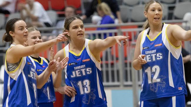 Sunbury are a threat for the women's title. Photo: Basketball Victoria.