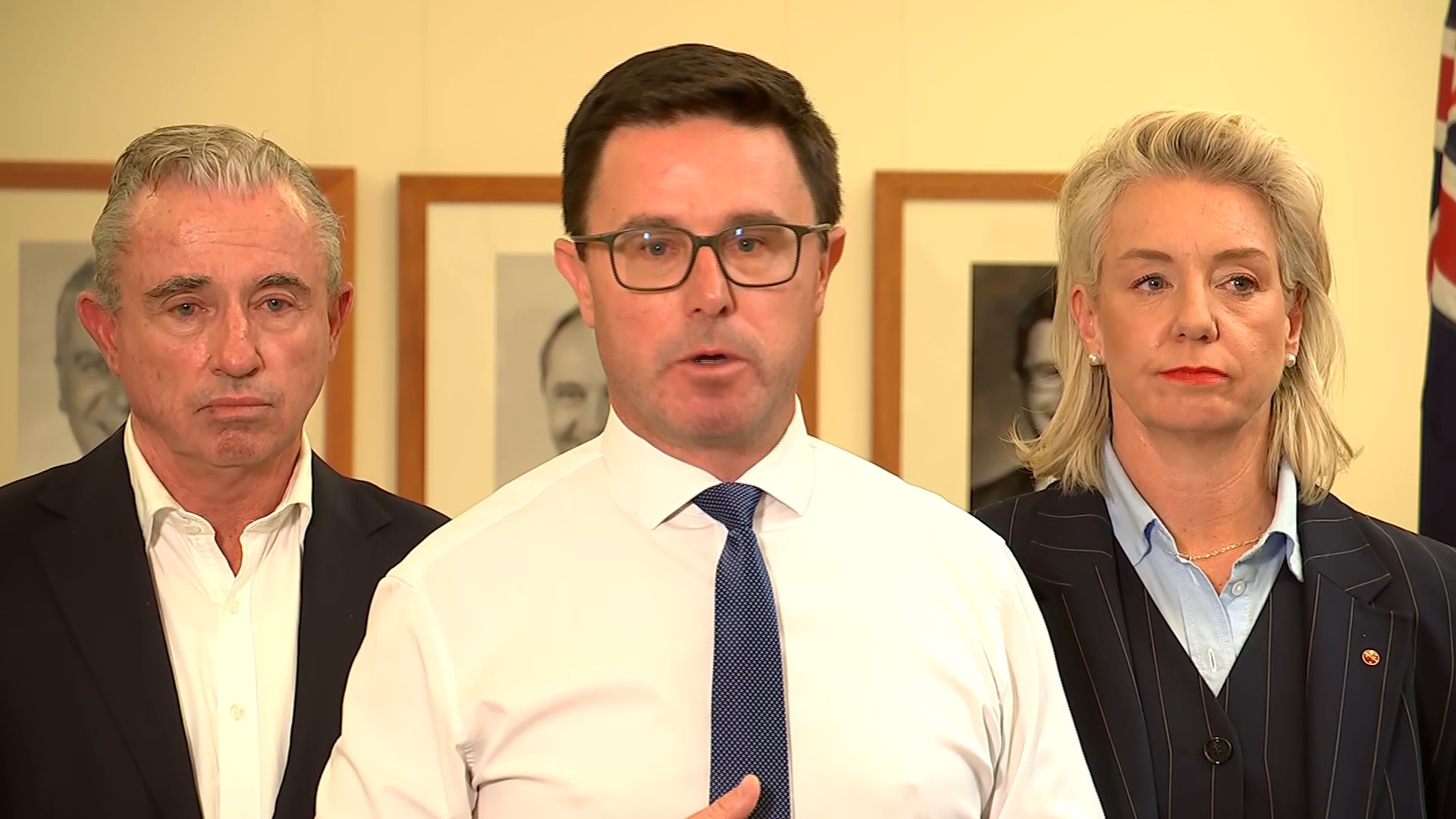 Littleproud pledges to 'bring down the Albanese government' following Coalition split