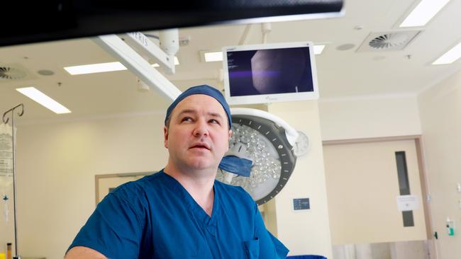 Dr Ewan MacDermid is researching why many western Sydney residents are not getting bowel cancer screening. Picture: Angelo Velardo