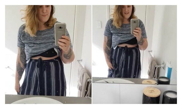 Kmart hack: Mum turns childrens' $20 dress into skirt for herself