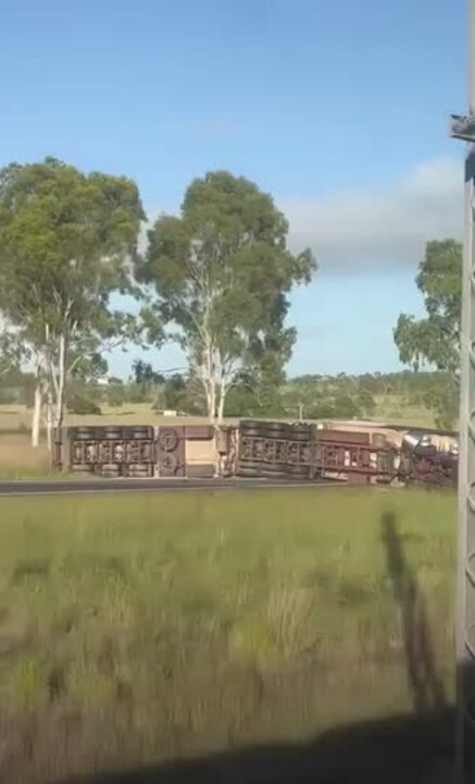 Man feared dead after car and truck in Bruce Highway crash