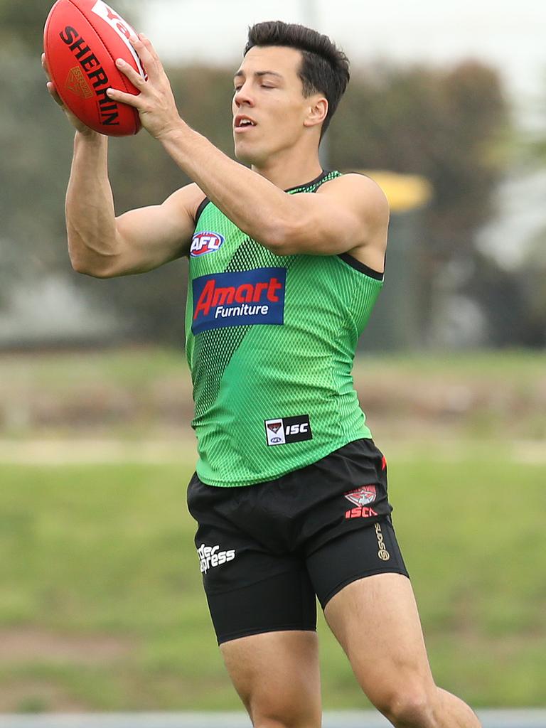 Dylan Shiel is among a bevy of top Bombers recruits aged 25 and under. Picture: Michael Klein