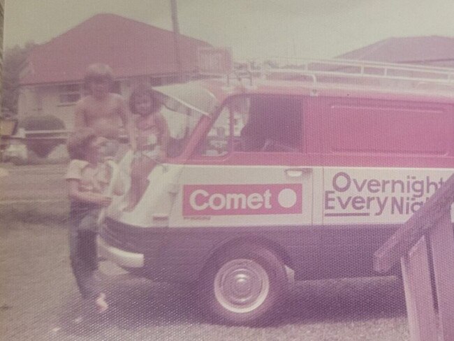 O'Connors Carrying circa 1960s: the Comet overnight transport depot. Picture: Supplied