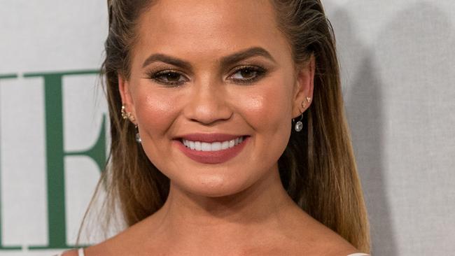 Chrissy Teigen attends the La Mer "Celebration of an Icon" Event at Siren Studios on Tuesday, Oct. 13, 2015, in Los Angeles. (Photo by Paul A. Hebert/Invision/AP)