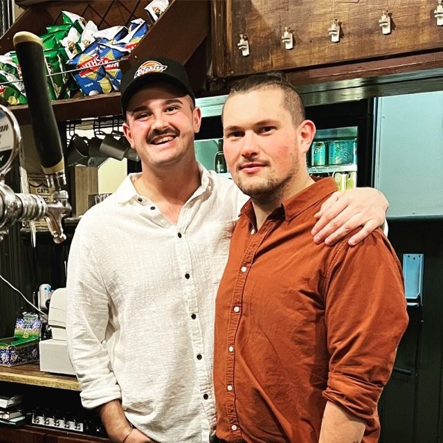 Caleb and James Consiglio. Photo: The Cumberland Hotel