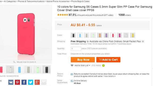 There are bargains, and there are phone cases shipped from China for 41 cents. How is that even possible?