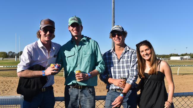Thousands flocked to the Roma Rugby Races at Bassett Park on Saturday June 24, 2023. Picture: Chloe Cufflin.