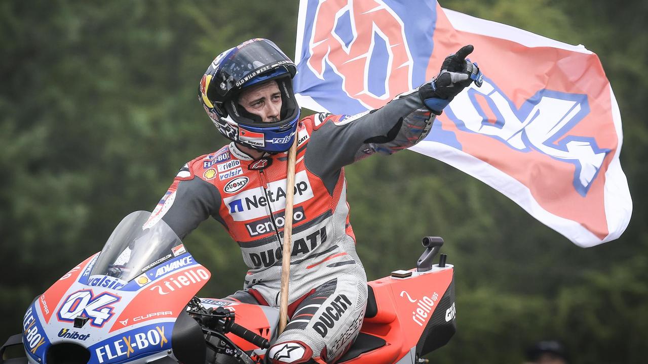 Andrea Dovizioso won the MotoGP 2018 Czech Republic Grand Prix. Pic: MotoGP.com