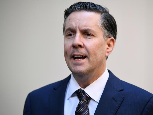 Shadow Minister For Climate Change and Energy Mark Butler speaks to the media in Sydney, Tuesday, August 6, 2019. (AAP Image/Joel Carrett) NO ARCHIVING