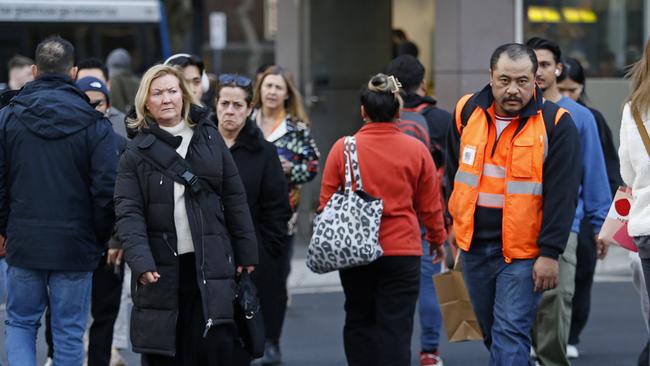 October labour force data has revealed Australia’s unemployment rate has remained steady at 4.1 per cent for the third month in a row. Picture: NewsWire / John Appleyard