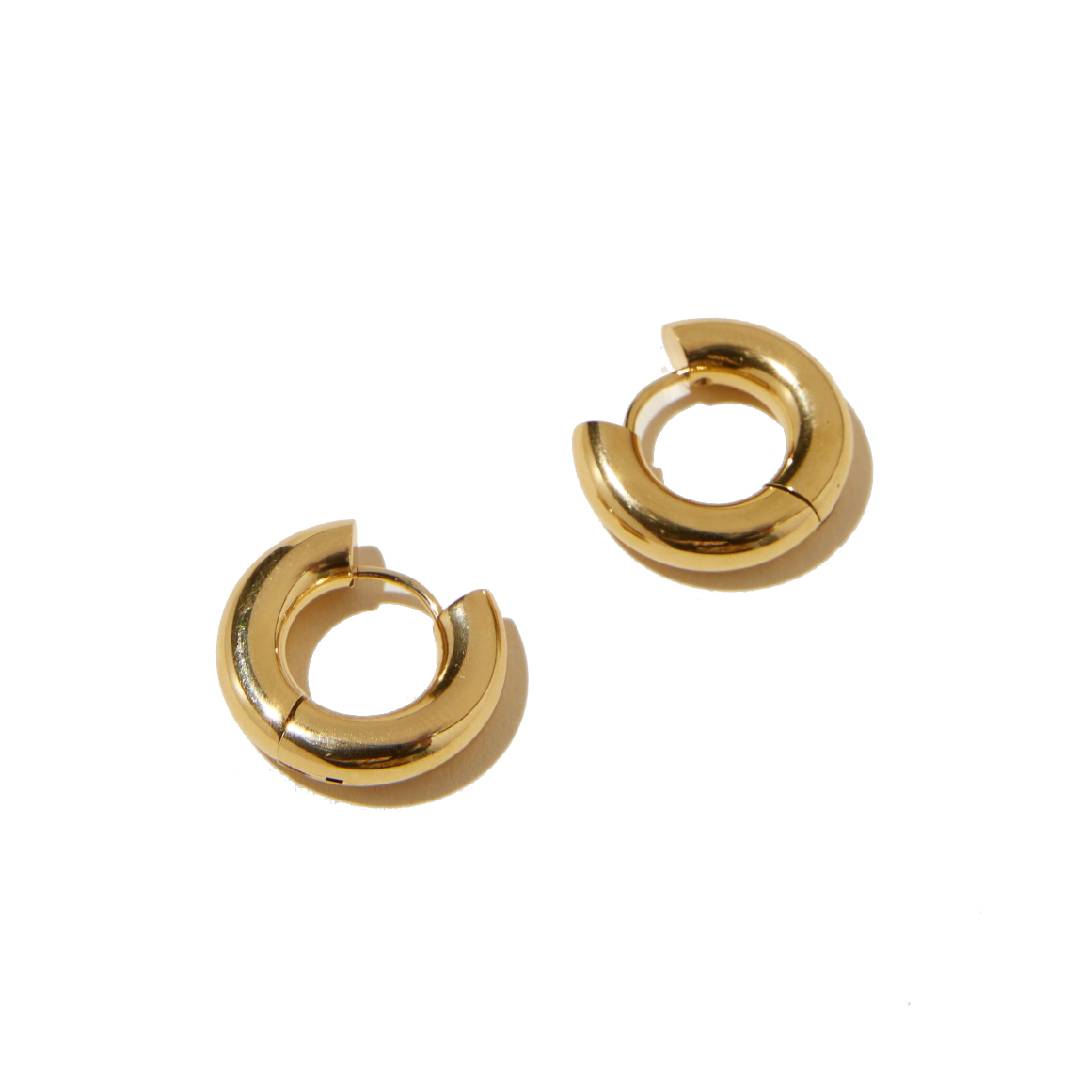 Expensive gold deals hoop earrings