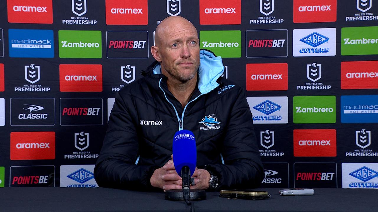 Craig Fitzgibbon press conference photo