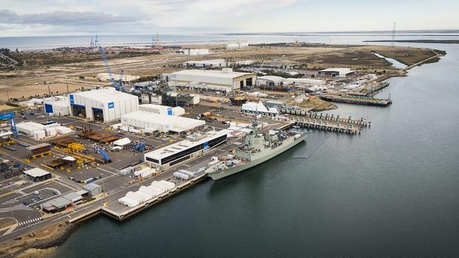 ASC’s Techport facility at Osborne, where the future submarines and frigates will be built.