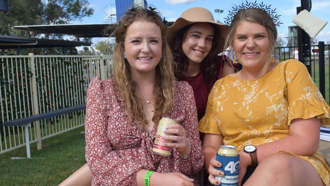 Courtney Hall, Caroline Thompson and Lucy Young.