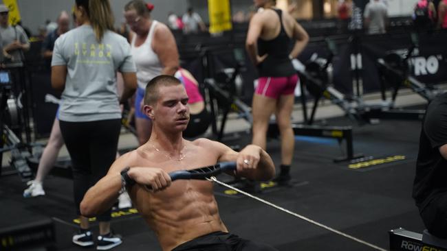 10000 athletes put their fitness to the test in a massive Hyrox competition this weekend (14-15 Dec) at Melbourne Exhibition and Convention Centre. Picture Valeriu Campan