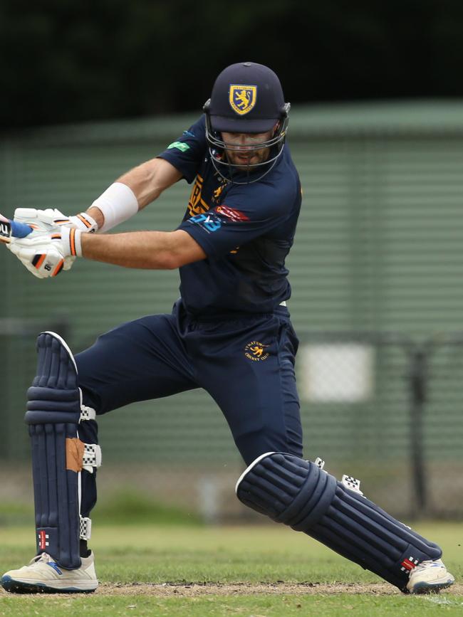 VSDCA: Strathmore’s Jack Condon in action. Picture: Stuart Milligan