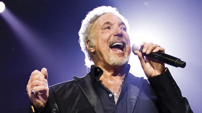 Welsh singer Tom Jones.