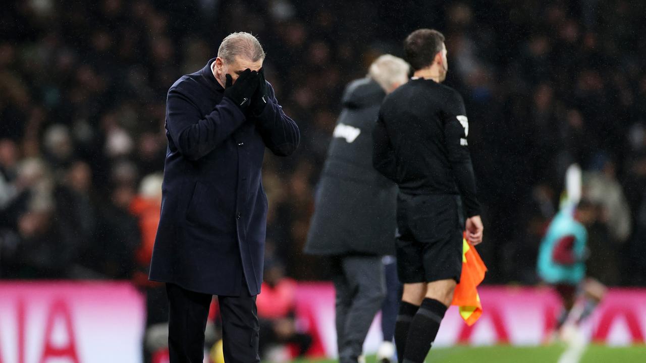 It’s been a tough couple of months for Postecoglou. (Photo by Ryan Pierse/Getty Images)