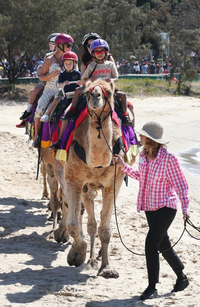 Huge crowds for the first day of the Gold Coast Show. Picture: Glenn Hampson