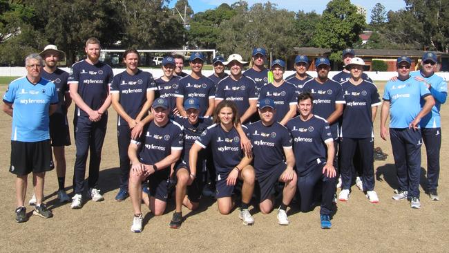 Manly Warringah District Cricket Club is entering the Pub2Pub 2019 fun run from Dee Why to Newport. Picture: Supplied