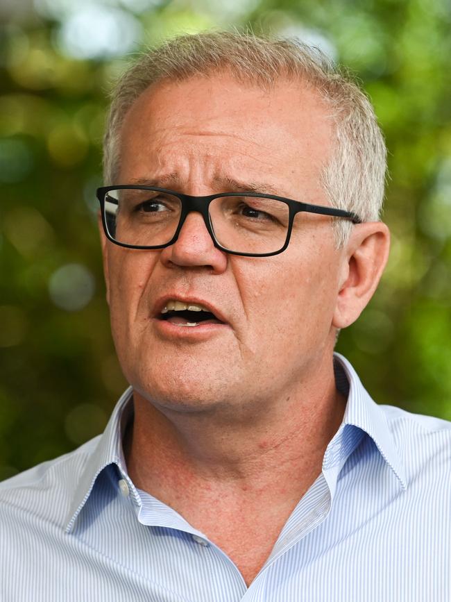 Prime Minister Scott Morrison. Picture: NCA NewsWire / Flavio Bran