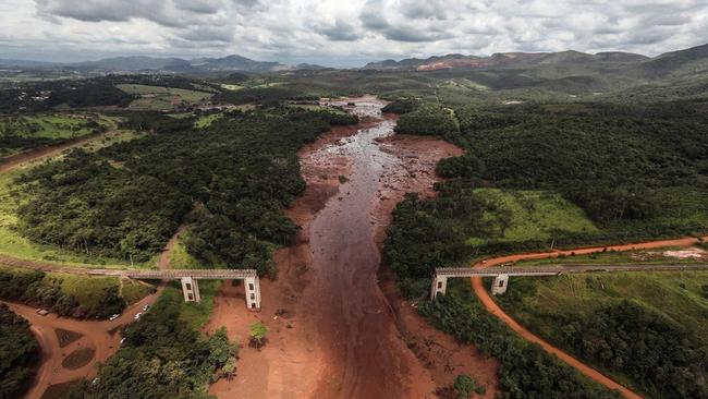 The mine-dam failure at the Vale site in Brumadinho, Brazil smothered the region with tons of mud and mining waste Picture: Shutterstock