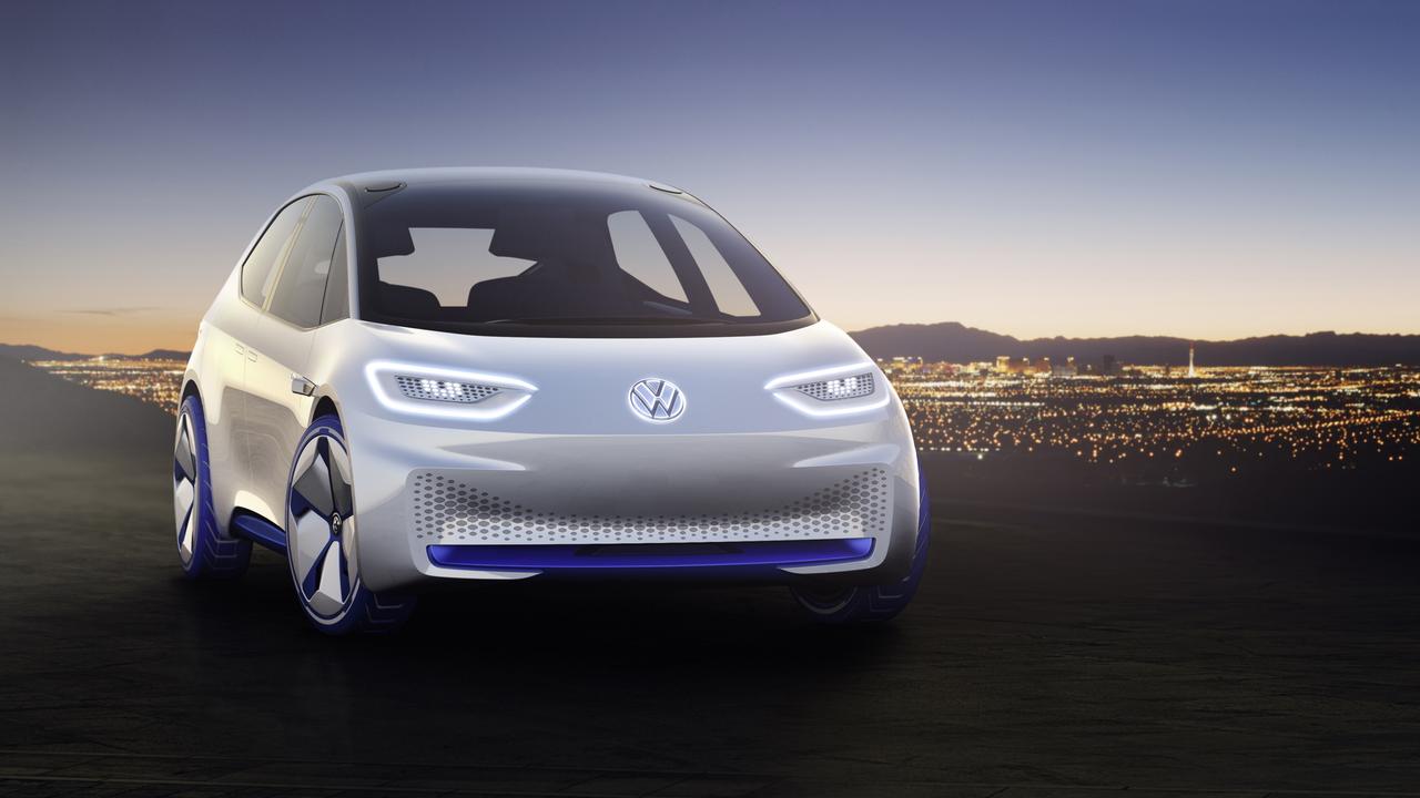 Volkswagen I.D. electric hatch concept will be the first of the brand’s electric cars to be built.