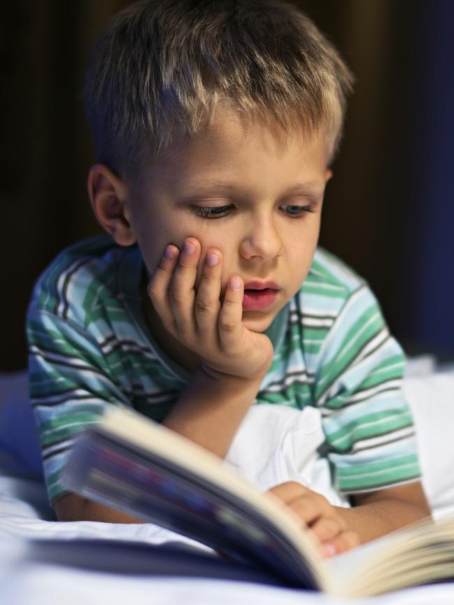 Aussie kids have fallen behind the international average for literacy in school starters. Picture: iStock