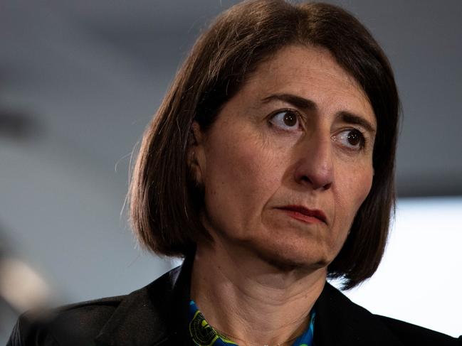 SYDNEY, AUSTRALIA - DECEMBER 18: NSW Premier Gladys Berejiklian attends a press conference to speak about the new cases of COVID-19  in Sydney, 18th December 2020 Photo: Janie Barrett / Sydney Morning Herald via NCA NewsWire