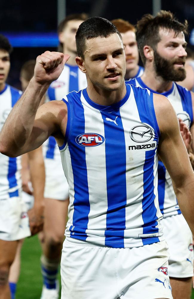 North Melbourne need to show improvement to keep Luke Davies-Uniacke. Picture: Getty Images