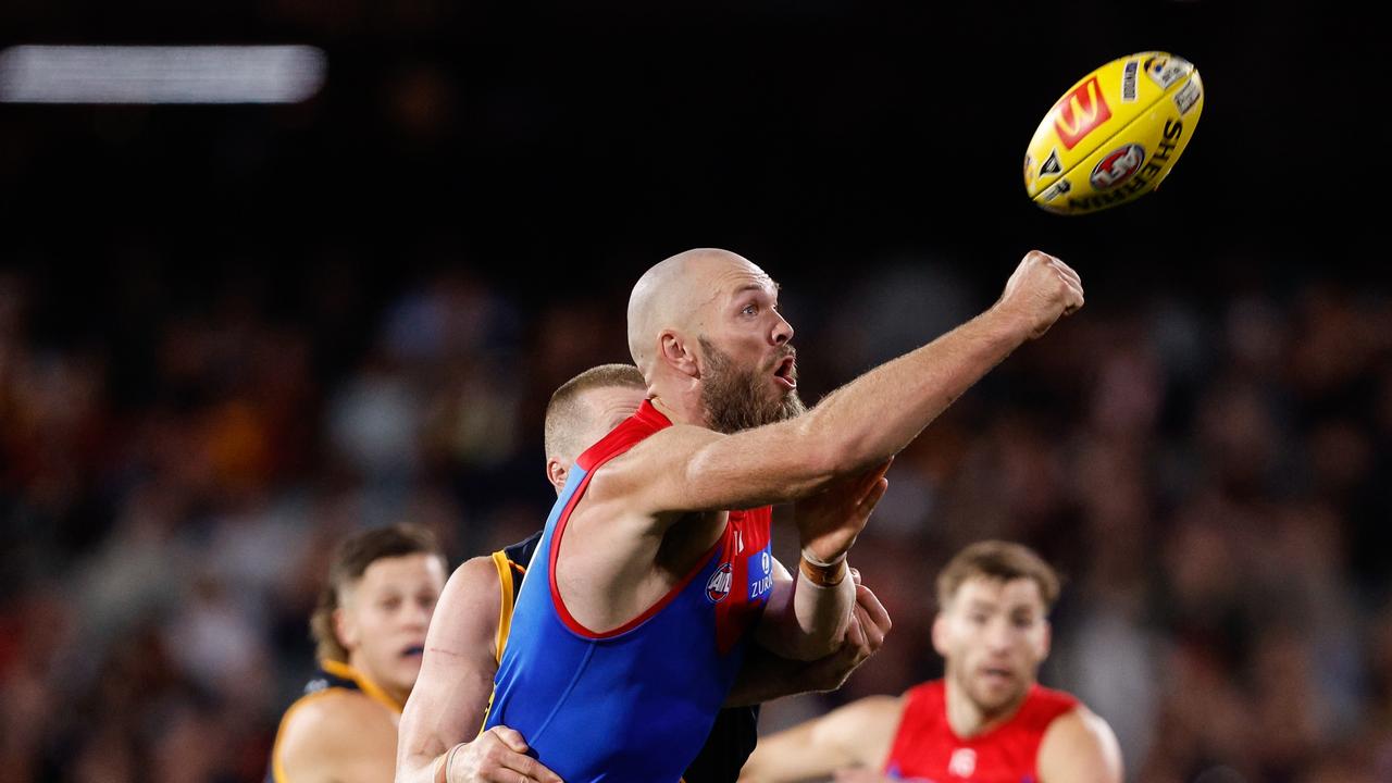 Max Gawn. (Photo by Dylan Burns/AFL Photos via Getty Images)