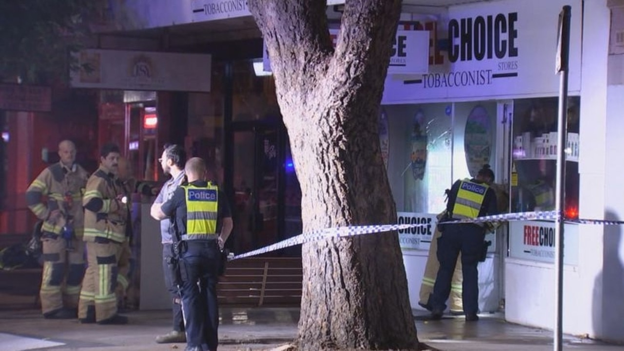 The tobacco shop located in Altona. Picture: Nine (Today)