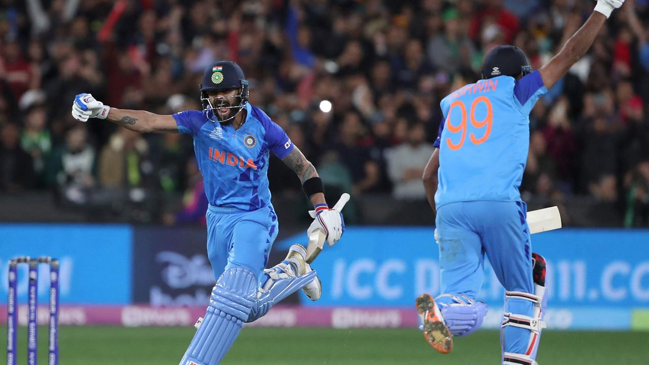 T20 cricket World Cup Virat Kohli reaction as India beat Pakistan, Sachin Tendulkar, Ravi Ashwin, video, highlights