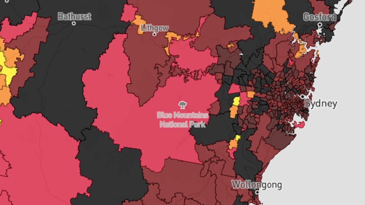 Covid NSW: Suburbs with the highest number of cases revealed | Daily ...