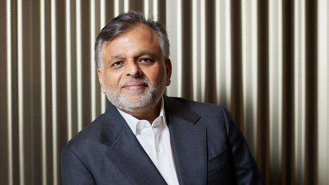 Boral chief executive Vik Bansal.