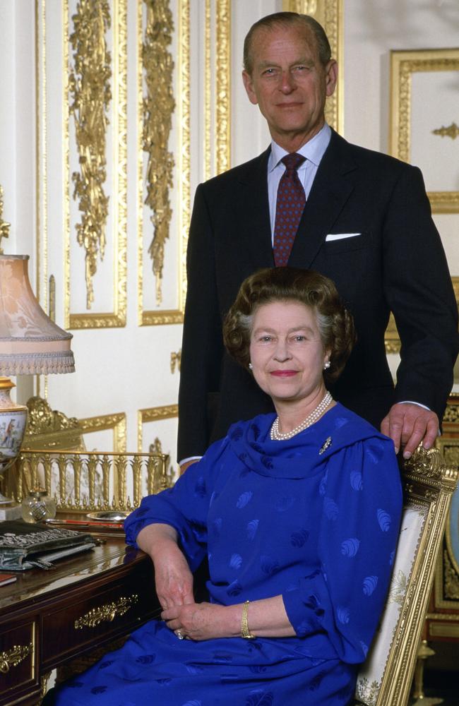 The Queen and Prince Philip wed in 1947. Picture: Tim Graham via Getty Images